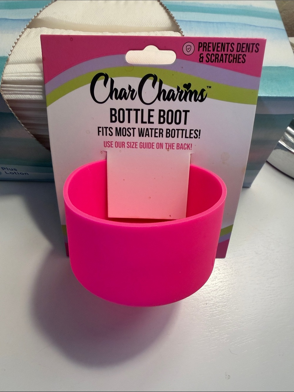 Pink Bottle Boot Water Bottle Protector